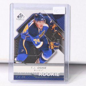 T.J. Oshie Upper Deck SP Game Used Edition Hockey Card Base Set Rookie 445/999